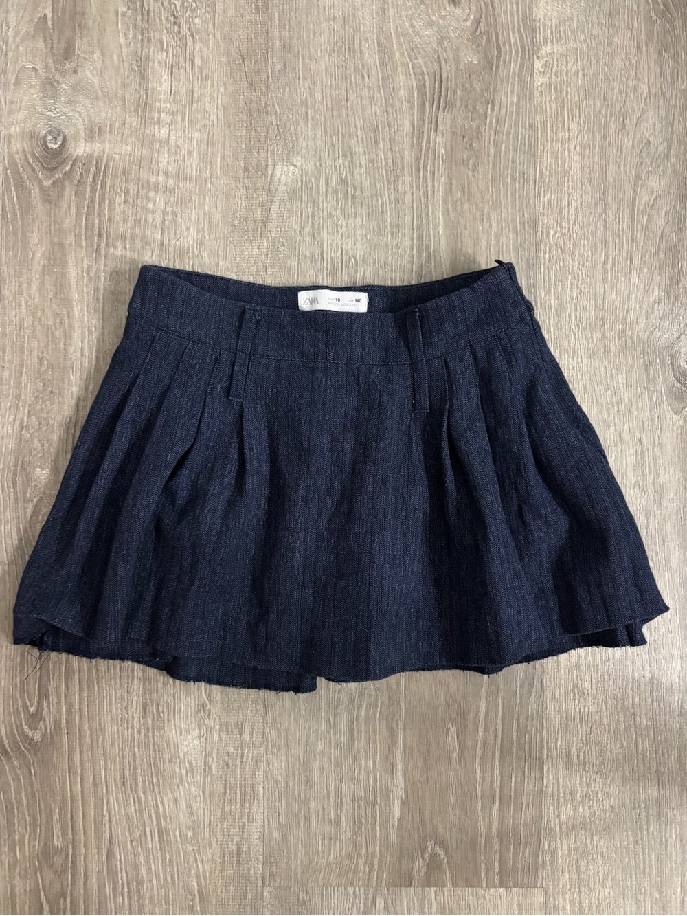Zara Pleated Mini Skirt